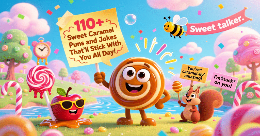 110+ Sweet Caramel Puns and Jokes That’ll Stick With You All Day
