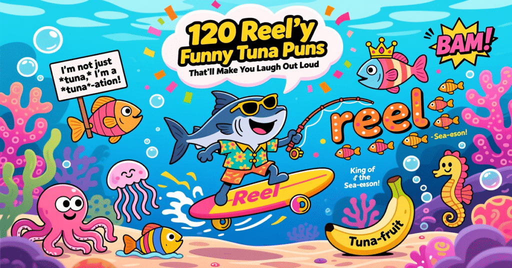 120 Reel-y Funny Tuna Puns That’ll Make You Laugh Out Loud