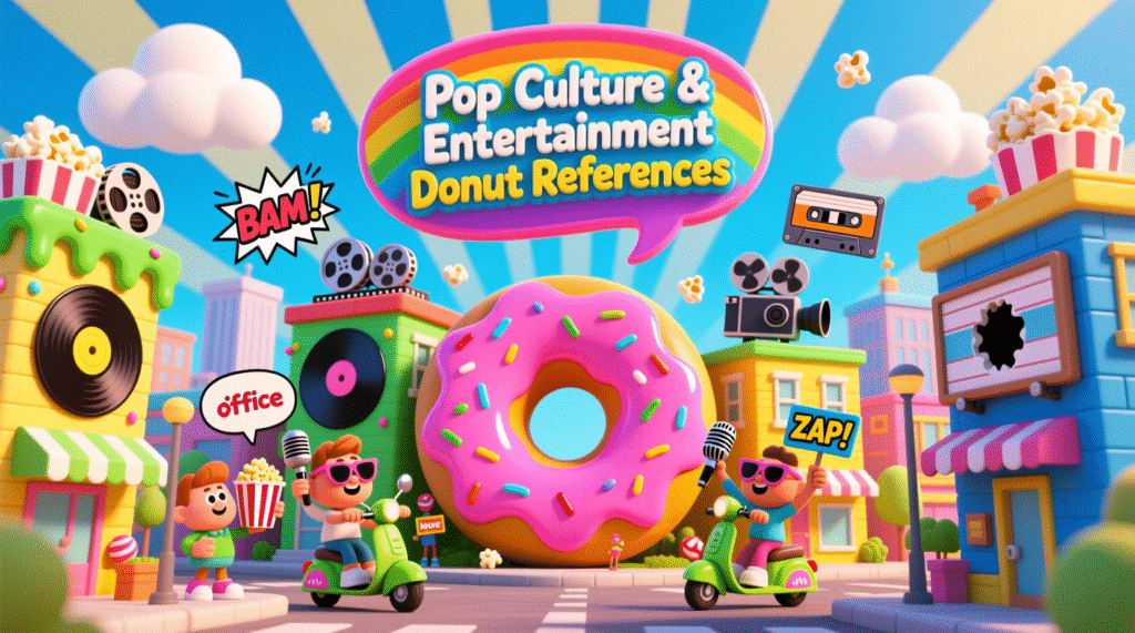Pop Culture & Entertainment Donut References