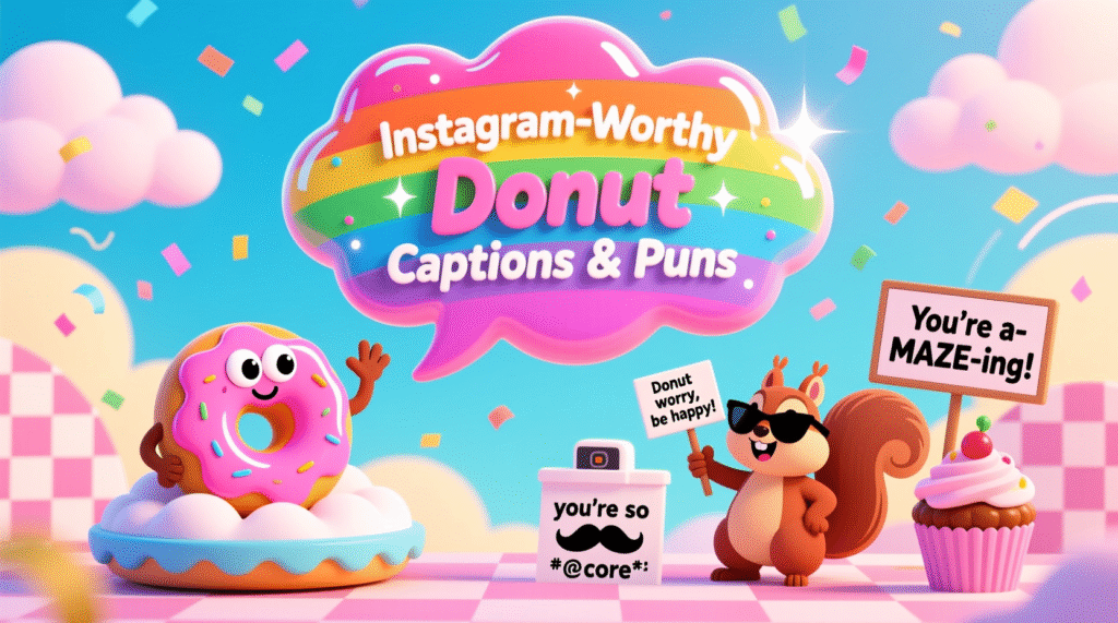 Instagram-Worthy Donut Captions & Puns