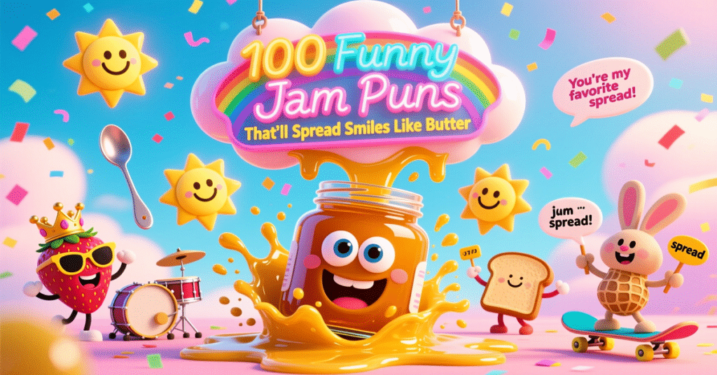 100 Funny Jam Puns That’ll Spread Smiles Like Butter