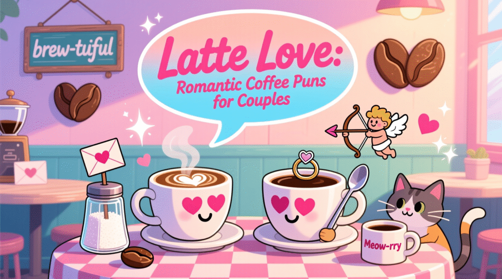 Latte Love: Romantic Coffee Puns for Couples