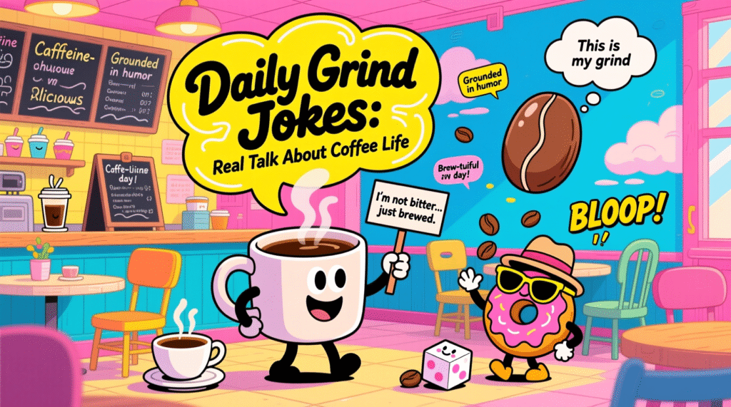 Daily Grind Jokes: Real Talk About Coffee Life
