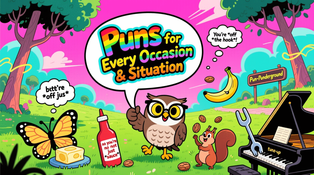 Puns for Every Occasion & Situation