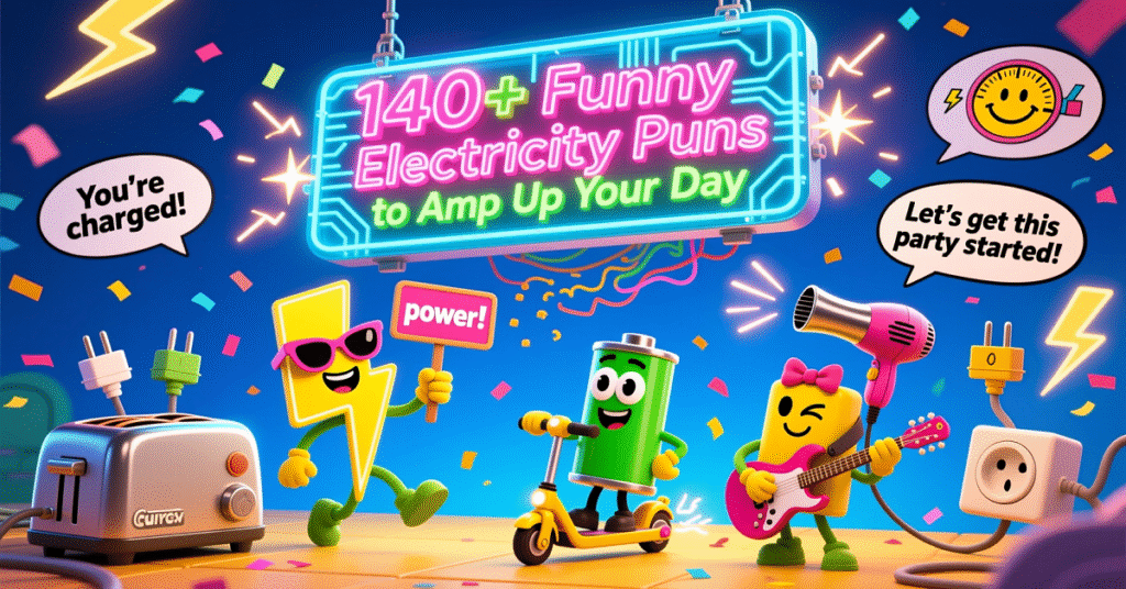 140+ Funny Electricity Puns to Amp Up Your Day