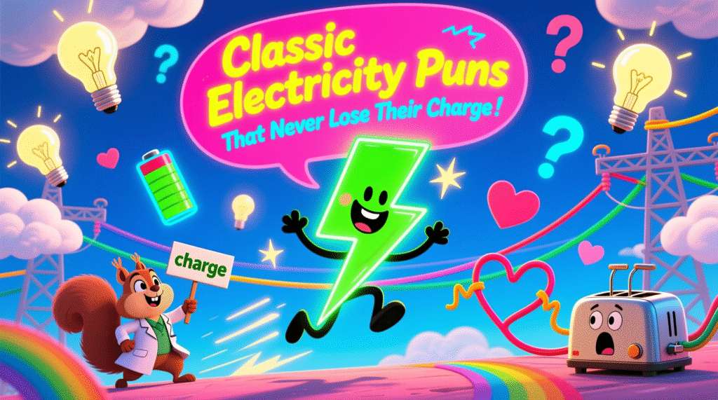 Classic Electricity Puns That Never Lose Their Charge