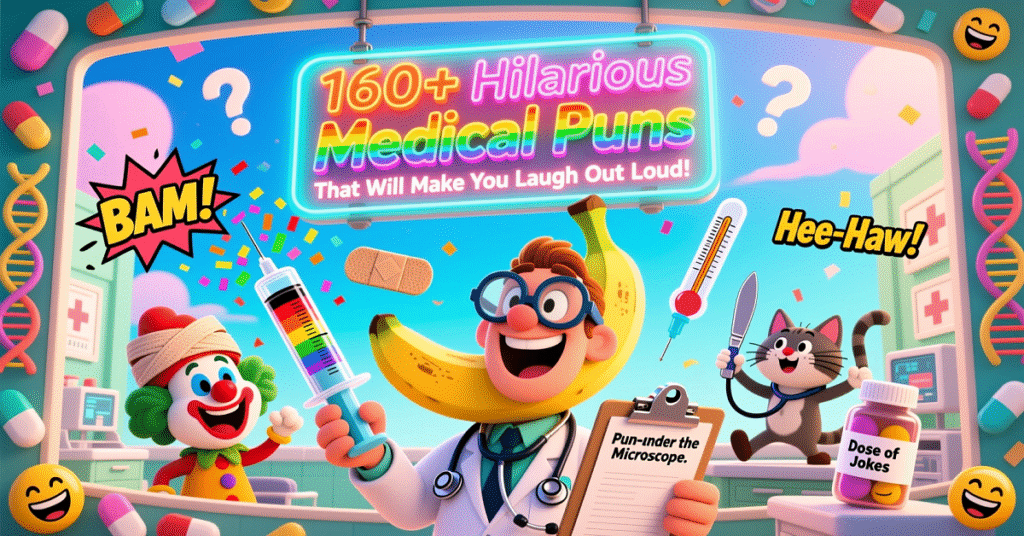 160+ Hilarious Medical Puns That Will Make You Laugh Out Loud!