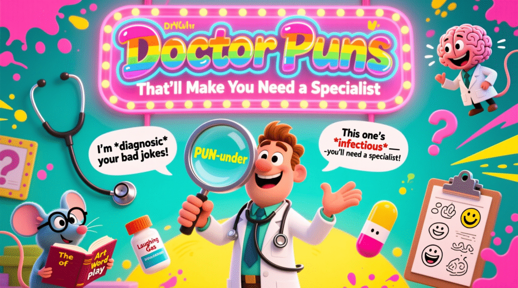 Doctor Puns That'll Make You Need a Specialist