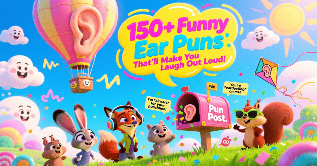 150+ Funny Ear Puns That’ll Make You Laugh Out Loud!