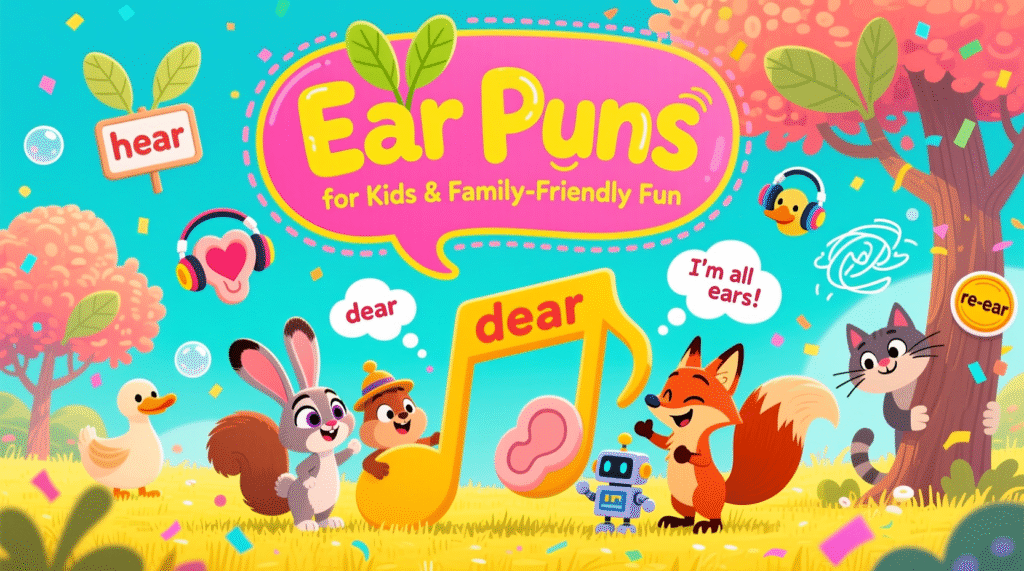Ear Puns for Kids & Family-Friendly Fun