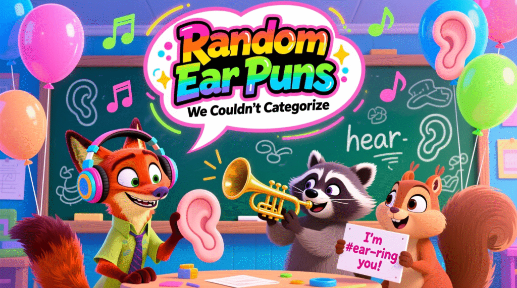 Random Ear Puns We Couldn't Categorize
