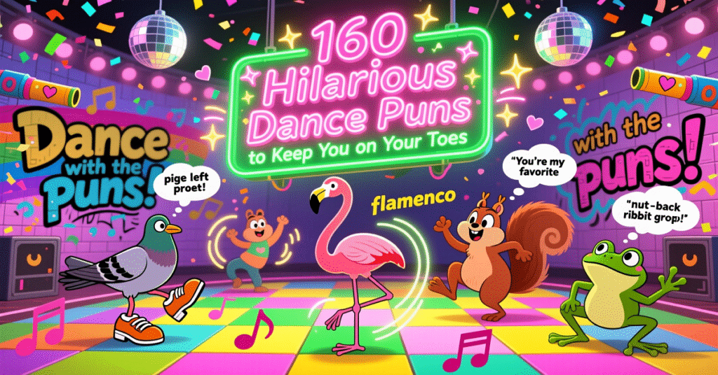 160 Hilarious Dance Puns to Keep You on Your Toes