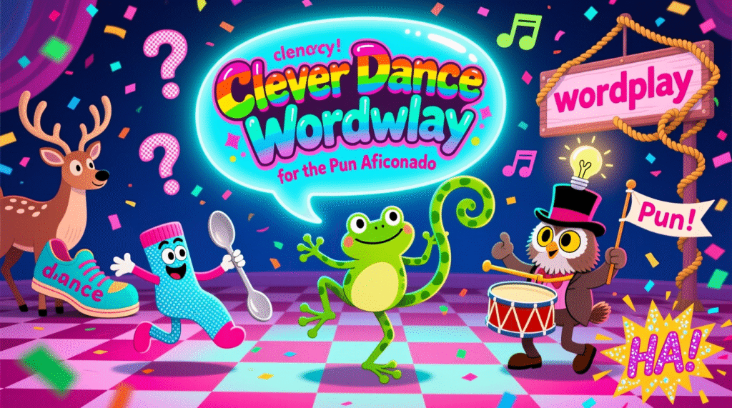 Clever Dance Wordplay for the Pun Aficionado