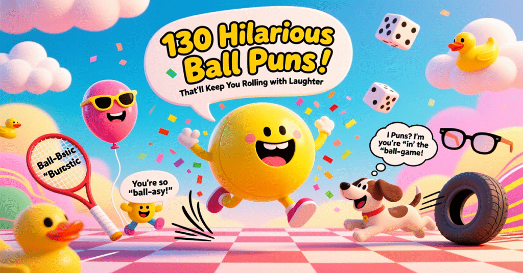 130 Hilarious Ball Puns That’ll Keep You Rolling with Laughter