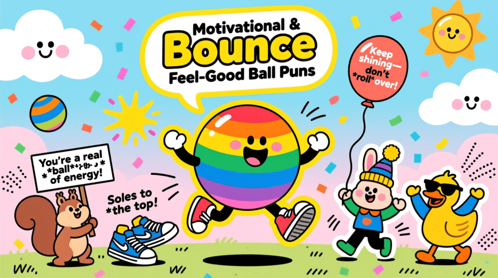 Motivational & Feel-Good Ball Puns