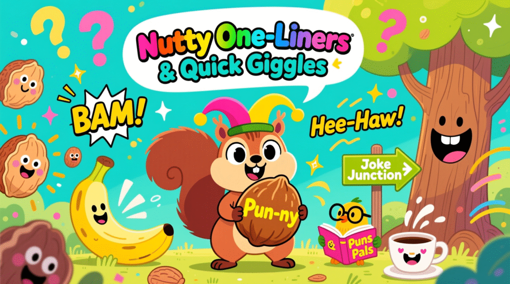 Nutty One-Liners & Quick Giggles 