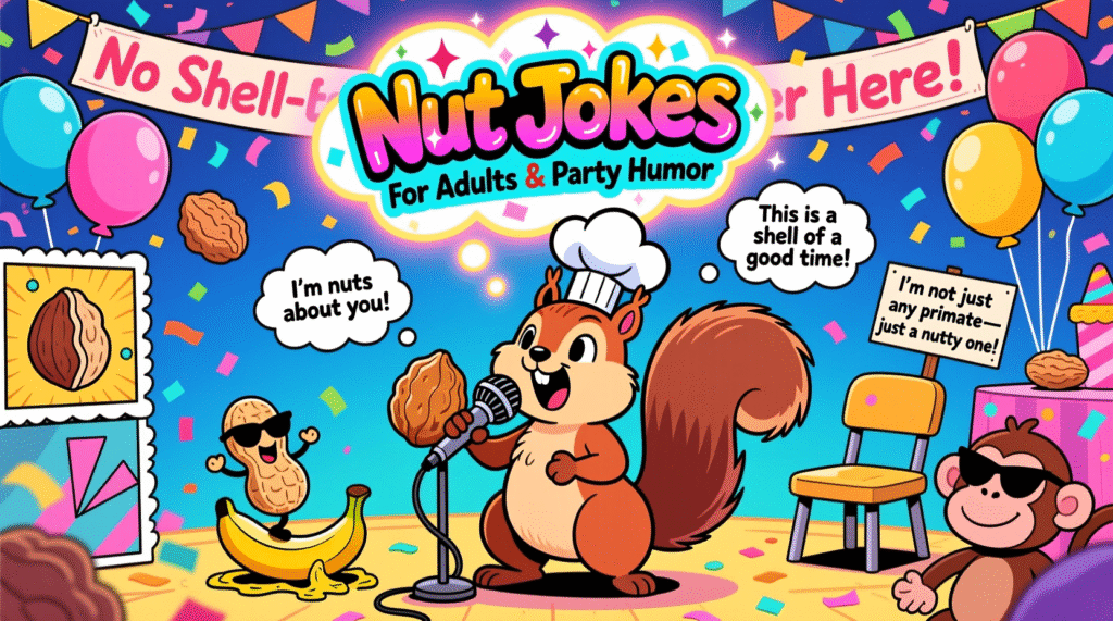 Nut Jokes for Adults & Party Humor 