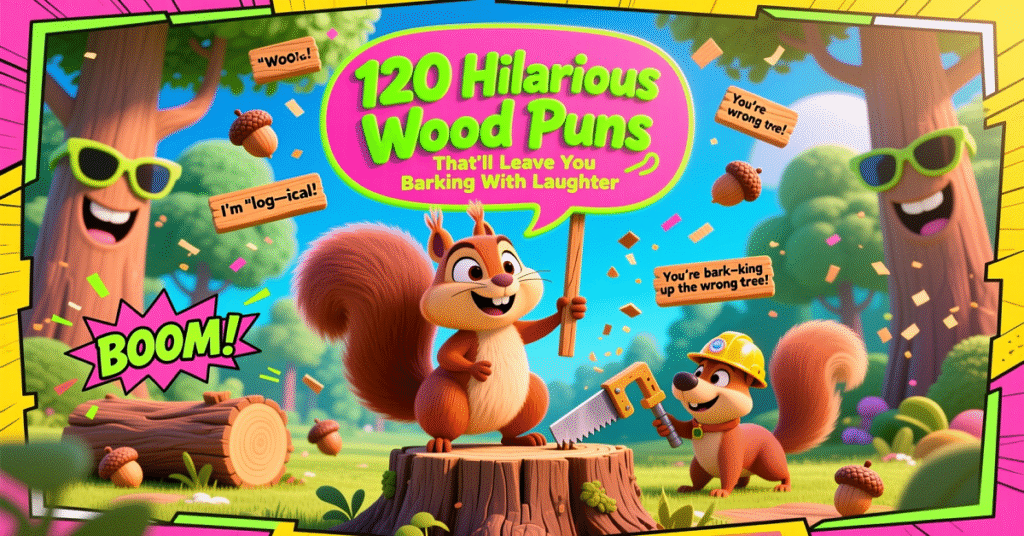 120 Hilarious Wood Puns That’ll Leave You Barking With Laughter