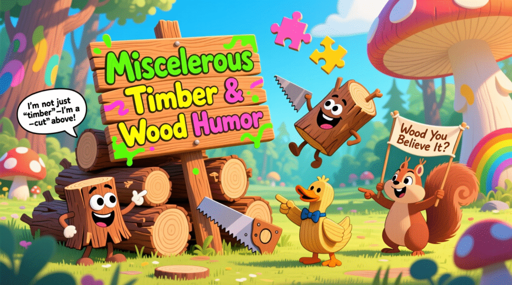 Miscellaneous Timber & Wood Humor 