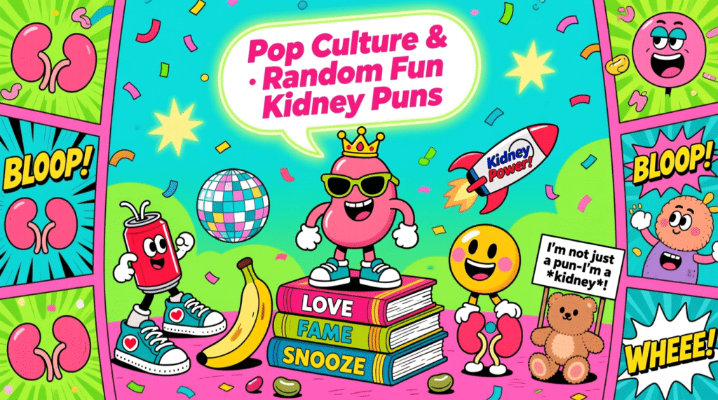 Pop Culture & Random Fun Kidney Puns