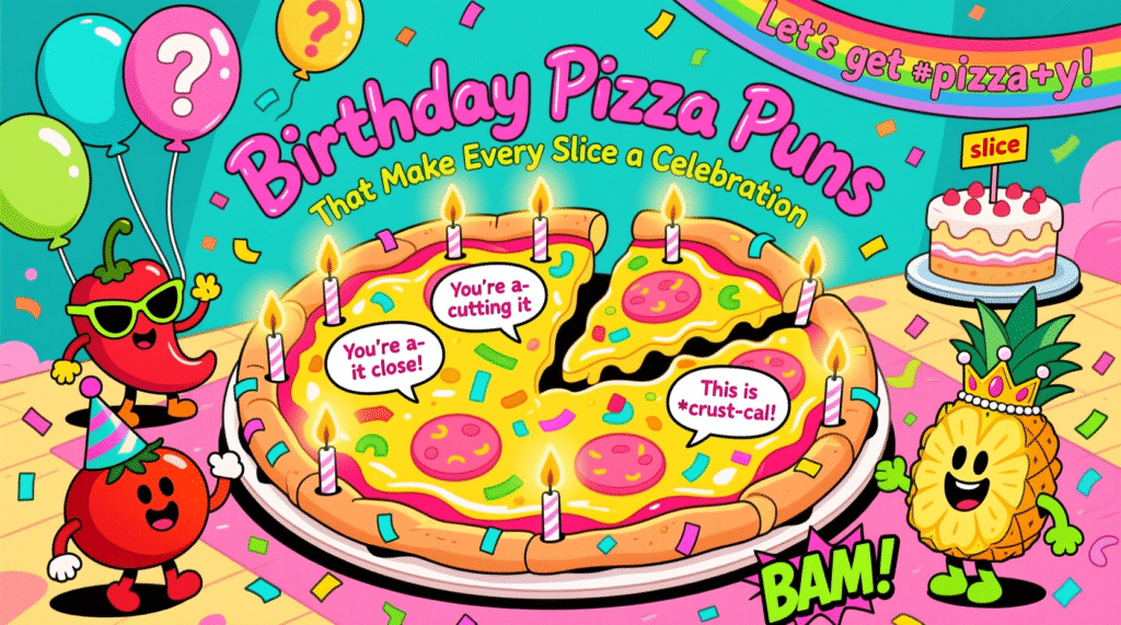 Birthday Pizza Puns That Make Every Slice a Celebration