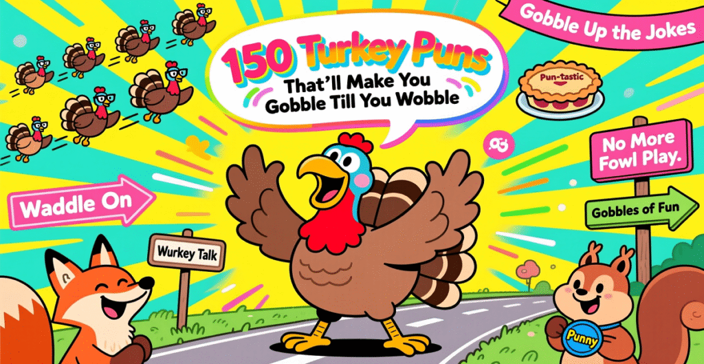 150 Turkey Puns That’ll Make You Gobble Till You Wobble
