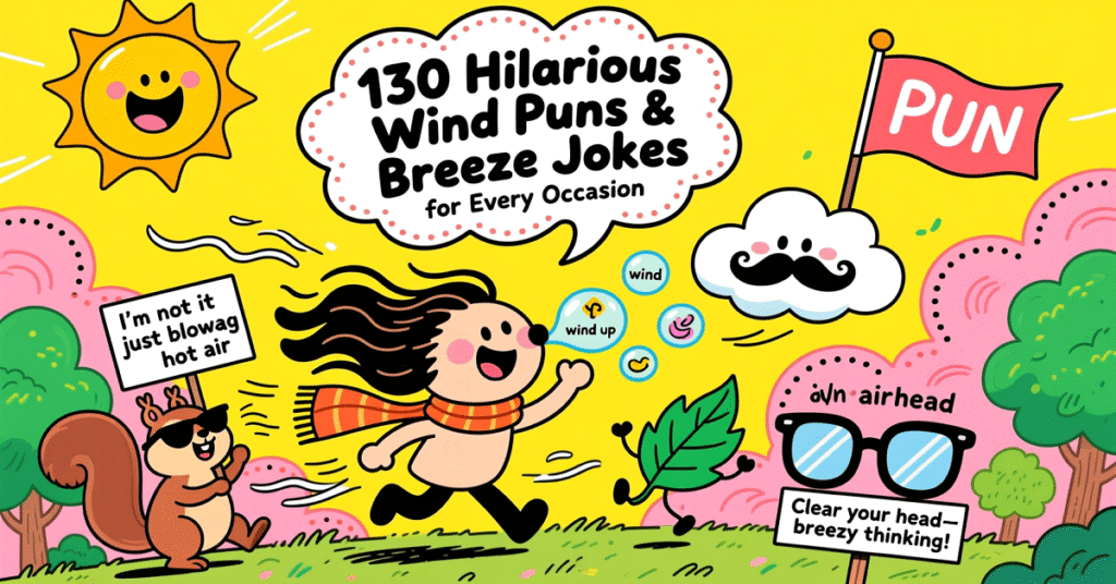 130 Hilarious Wind Puns & Breeze Jokes for Every Occasion