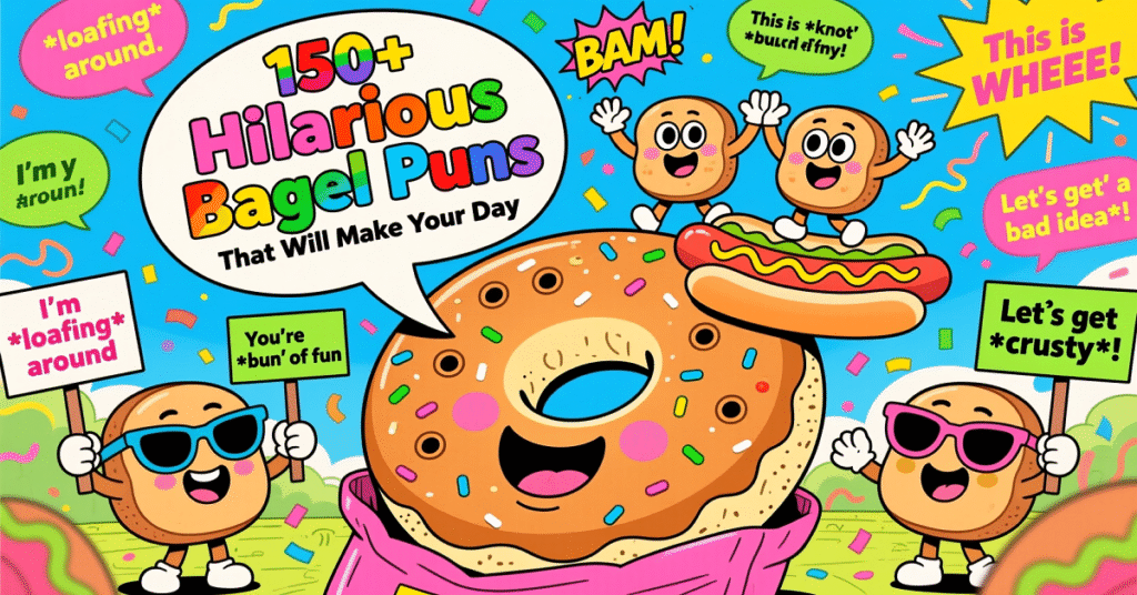 150+ Hilarious Bagel Puns That Will Make Your Day