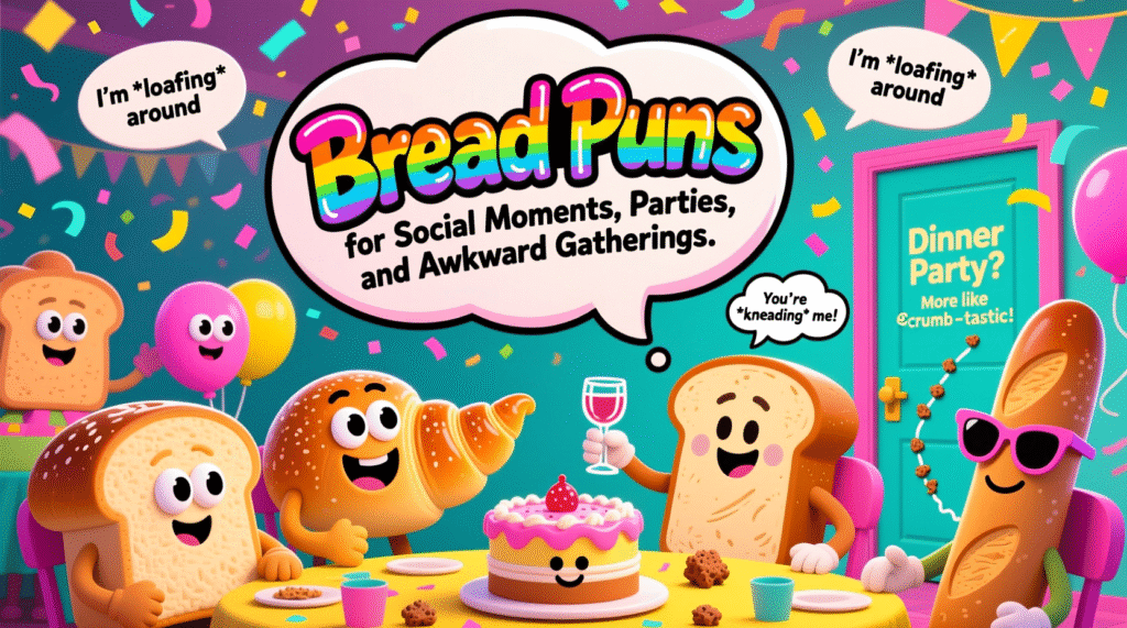 Bread Puns for Social Moments, Parties, and Awkward Gatherings