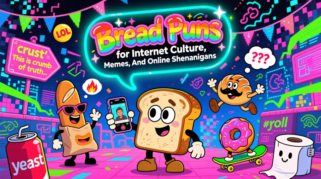 Bread Puns for Internet Culture, Memes, and Online Shenanigans