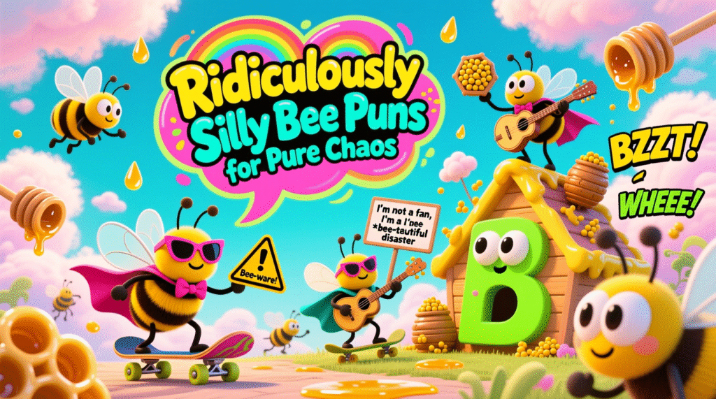 Ridiculously Silly Bee Puns for Pure Chaos