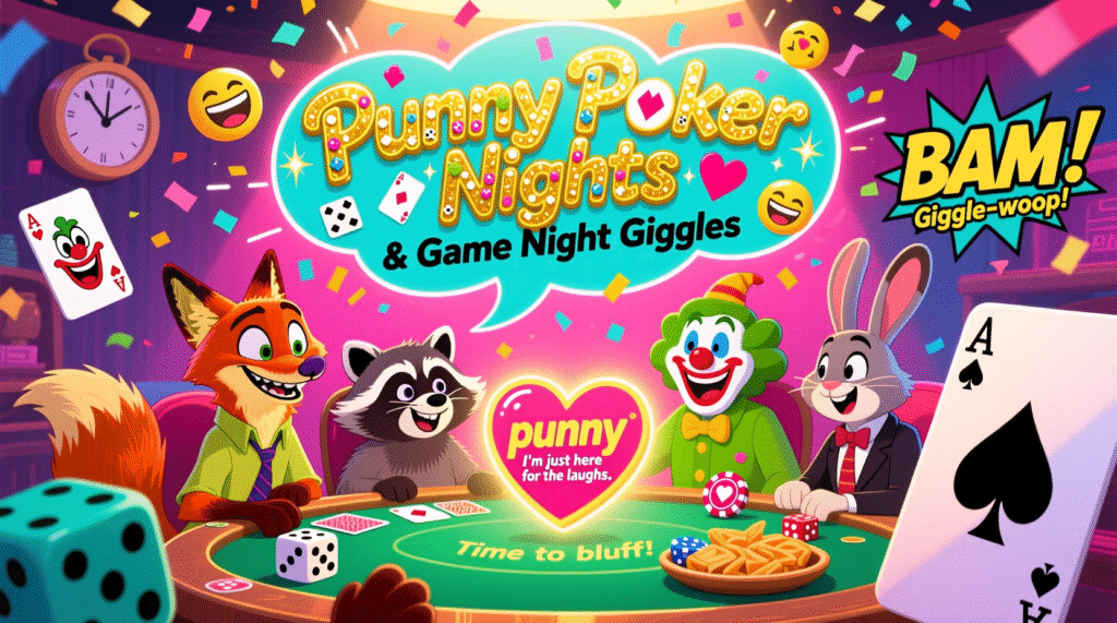 Punny Poker Nights & Game Night Giggles