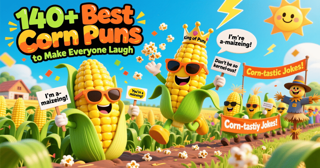 140+ Best Corn Puns and Corny Jokes to Make Everyone Laugh