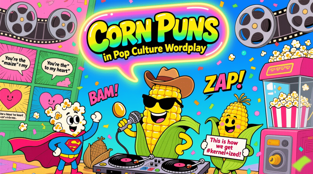 Corn Puns in Pop Culture Wordplay