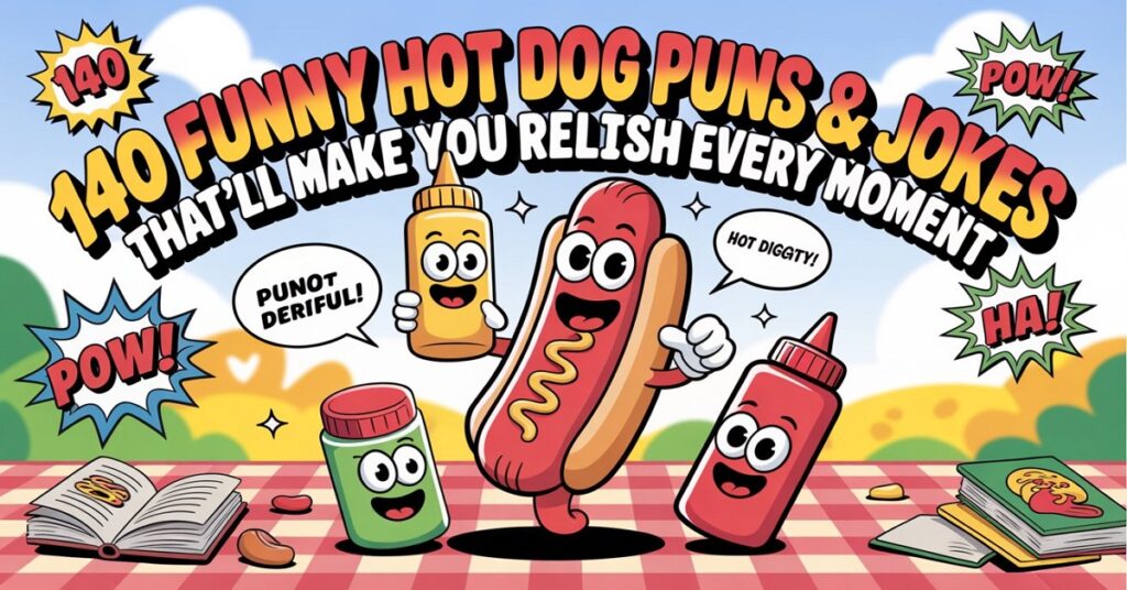 140 Funny Hot Dog Puns & Jokes That'll Make You Relish Every Moment