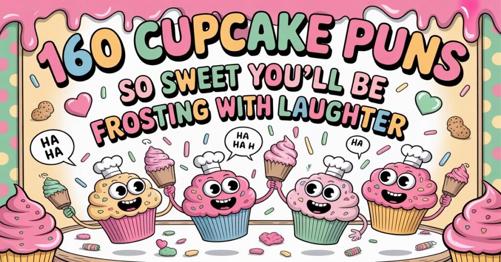 160 Cupcake Puns So Sweet You’ll Be Frosting with Laughter