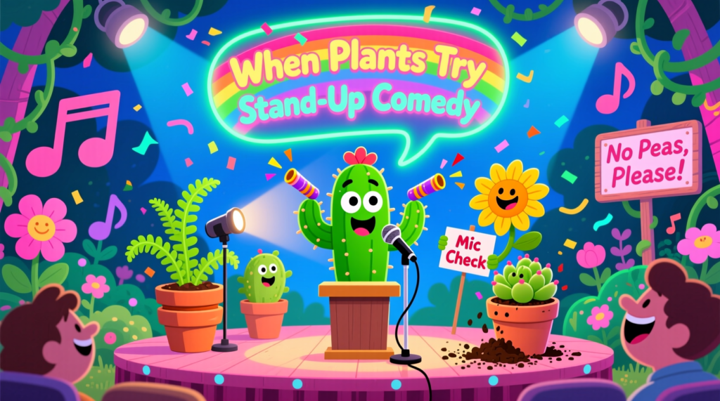 When Plants Try Stand-Up Comedy