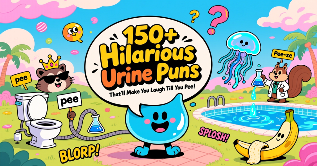 150+ Hilarious Urine Puns That’ll Make You Laugh Till You Pee!