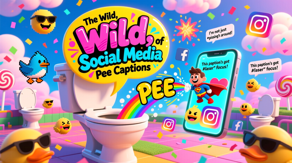 The Wild, Witty World of Social Media Pee Captions