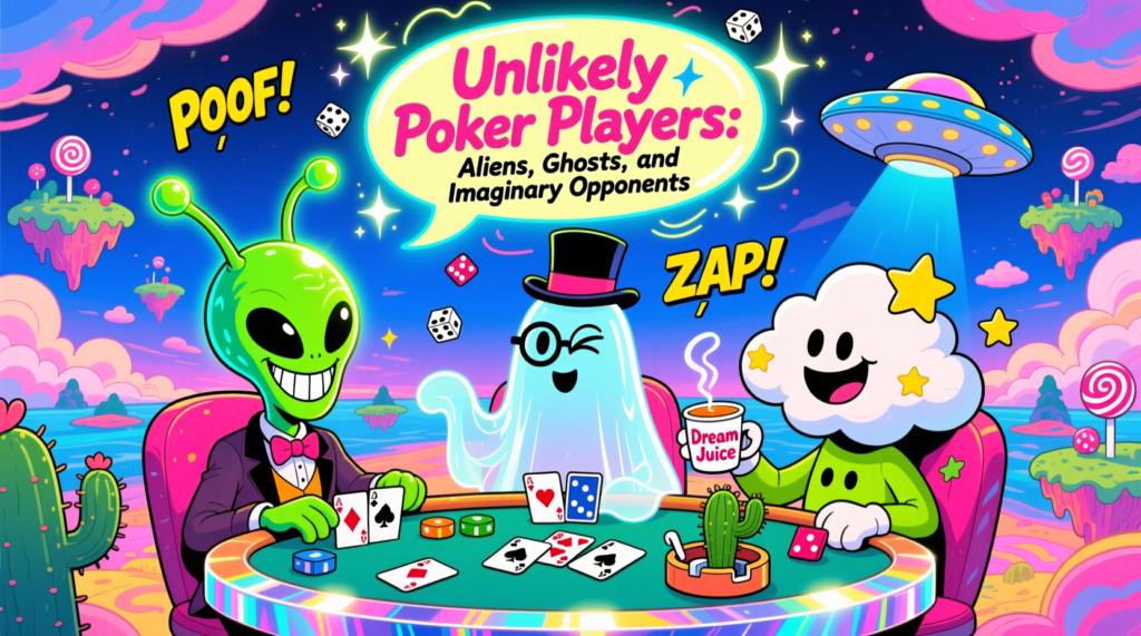 Unlikely Poker Players: Aliens, Ghosts, and Imaginary Opponents