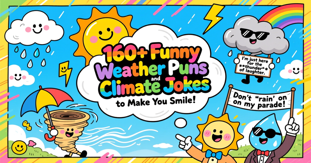 160+ Funny Weather Puns and Climate Jokes to Make You Smile