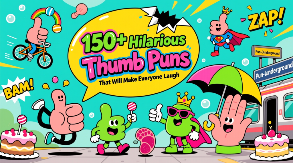150+ Hilarious Thumb Puns That Will Make Everyone Laugh